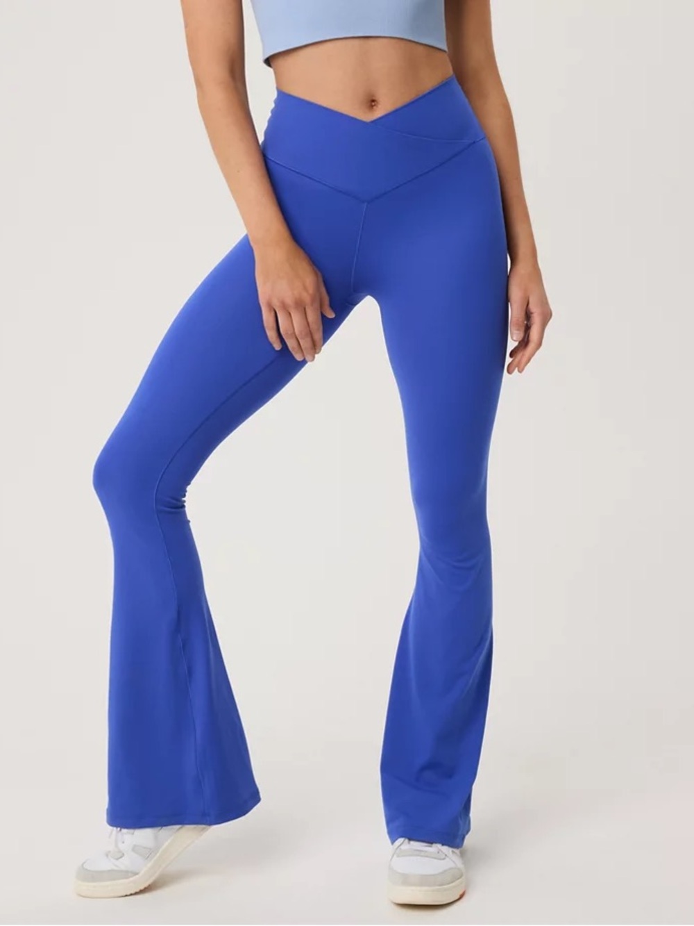 OFFLINE By Aerie Real Me High Waisted Crossover Flare Legging